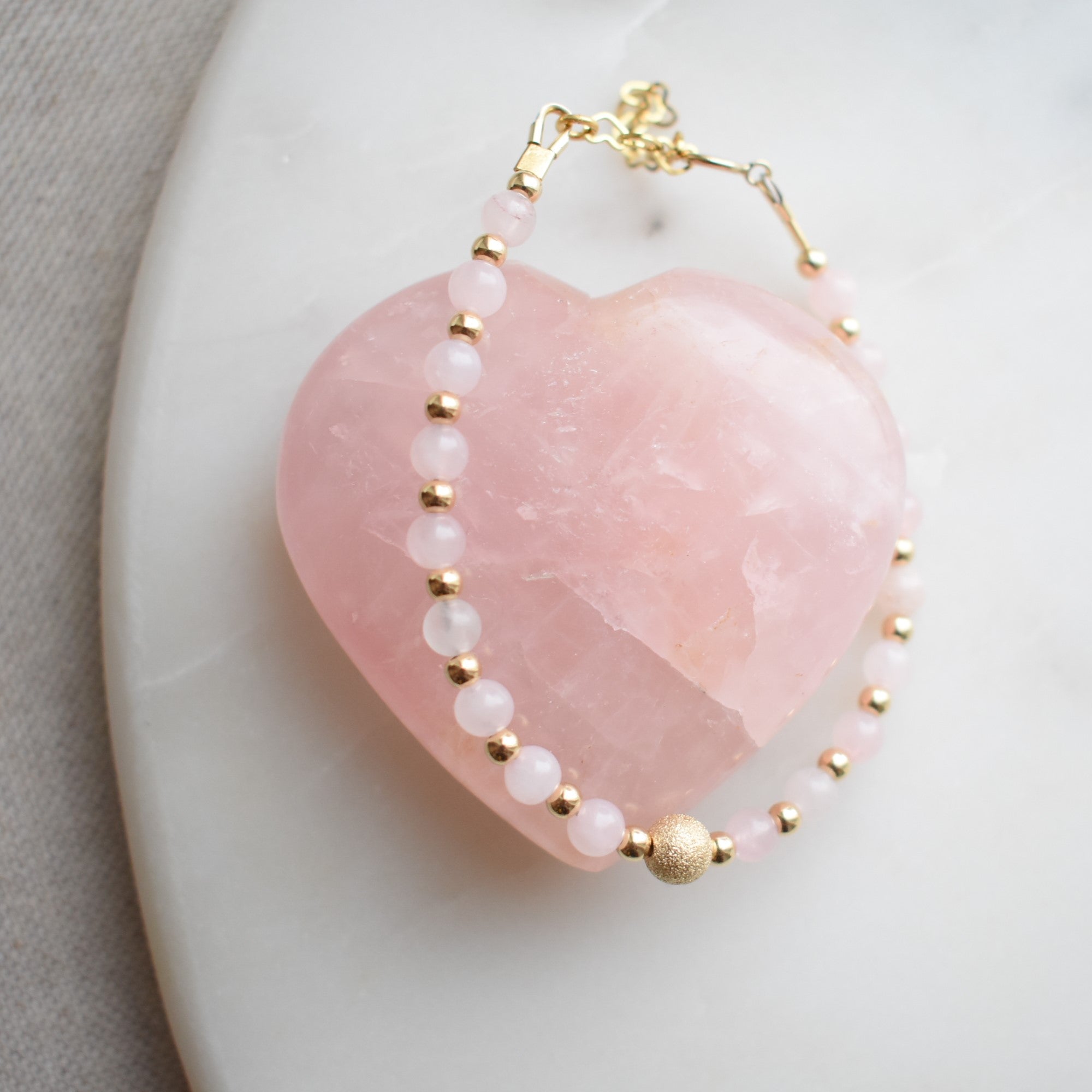 Rozenkwarts sieraden