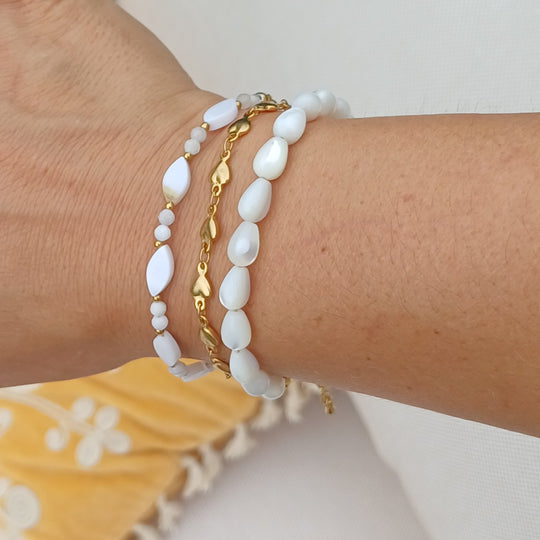 Gouden dames armbandjes