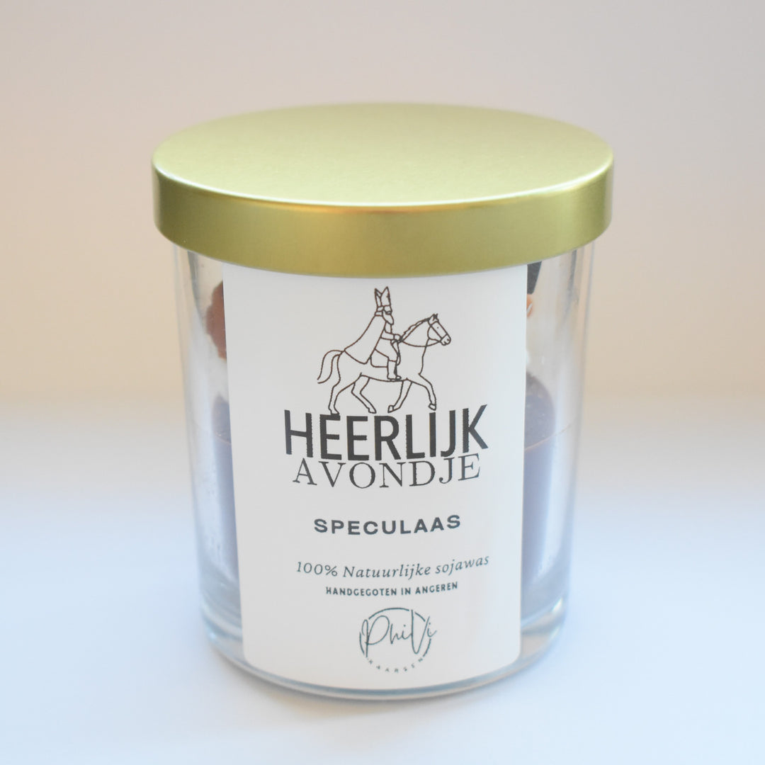 Sinterklaaskaars Speculaas | Heerlijk avondje