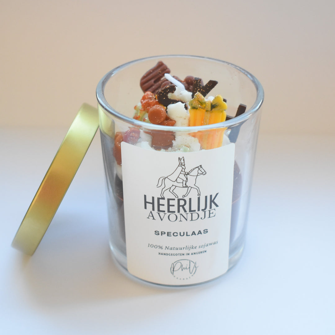 Sinterklaaskaars Speculaas | Heerlijk avondje