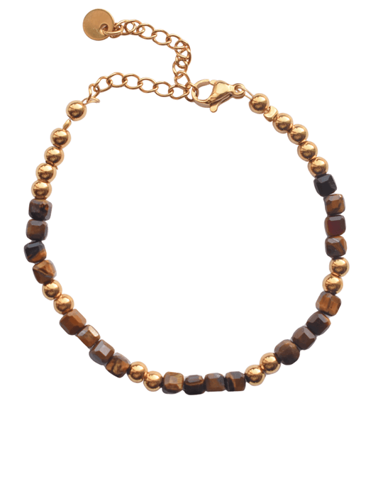 Tijgeroog armband