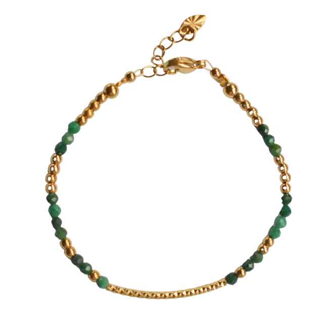 armbandje dames groen