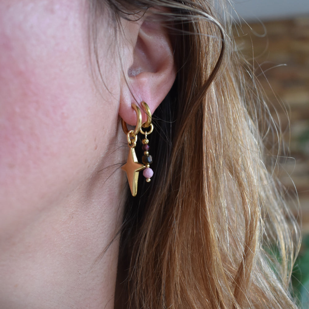 oorbellen hangers goud