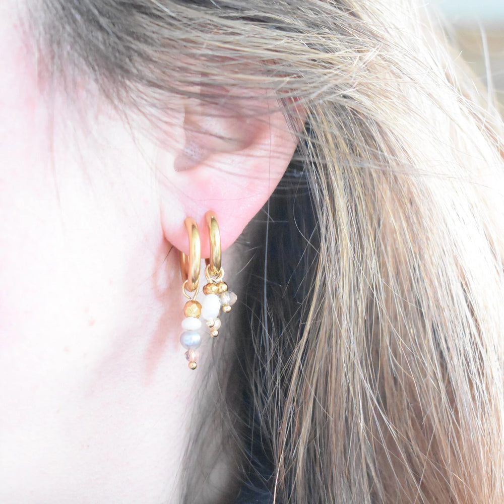 Mooie oorbellen met hangertjes